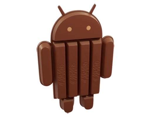 Шоколадный Android KitKat