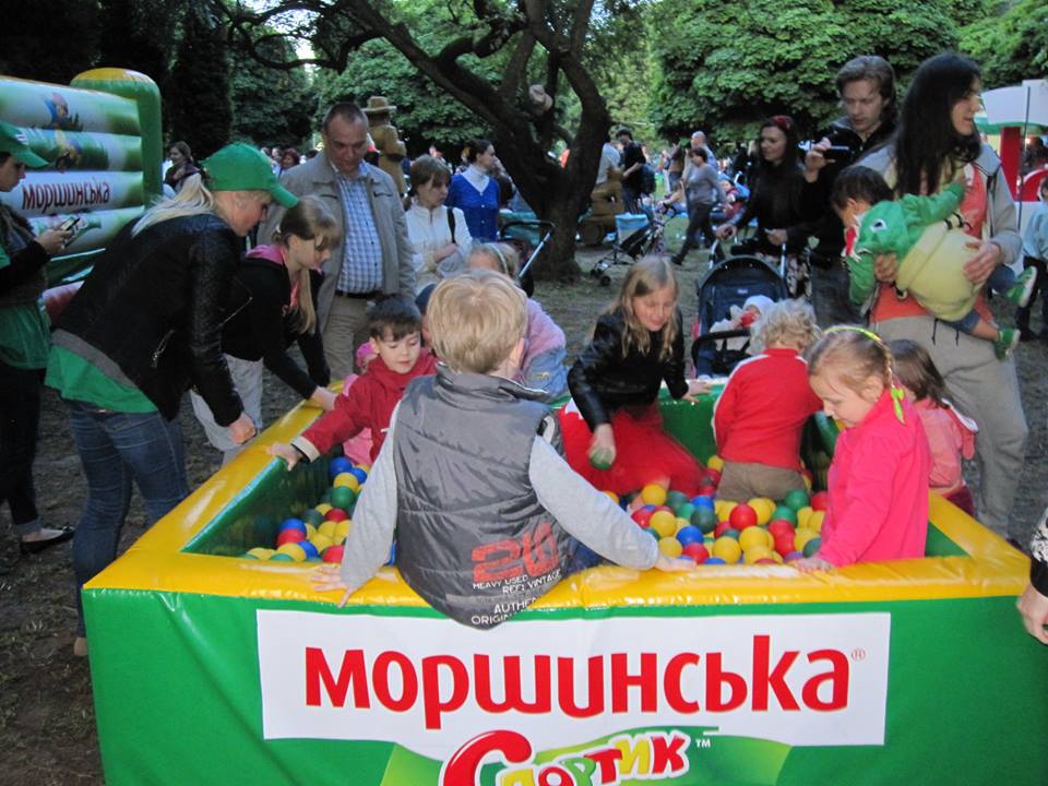 Детская площадка  «Моршинська Спортик» на Alfa Jazz Fest