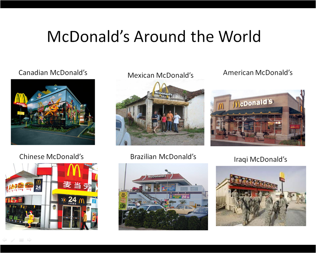 Вокруг света с McDonald’s