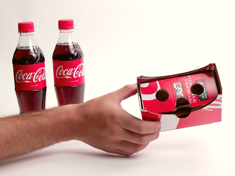 Шлемы VR от Coca-Cola и McDonald’s