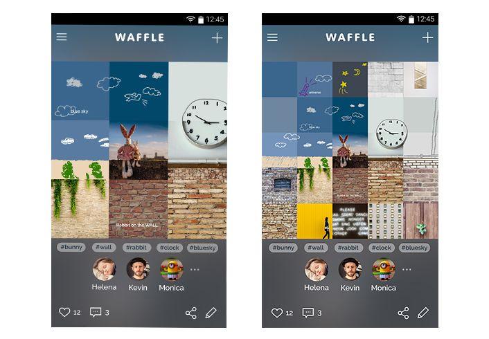 Samsung представила собственную социальную сеть — Waffle