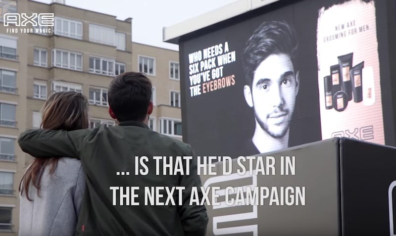 AXE превратил рядовых бельгийцев в звезд национальной кампании
