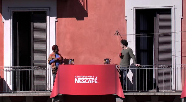 Nescafé заставила соседей заговорить друг с другом в ambient кампании