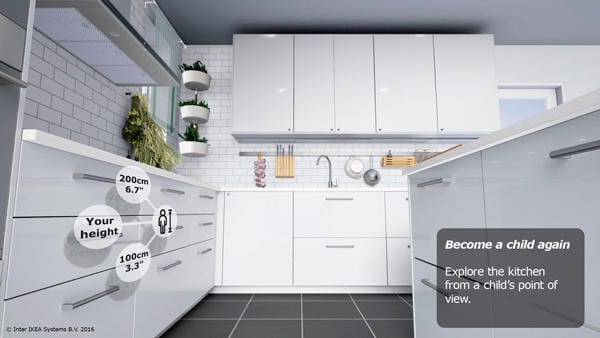 IKEA запустила интерактивную VR активность для продвижения кухонь