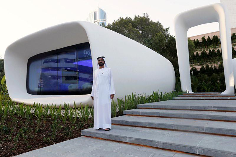 В Дубае открылся «Офис будущего», напечатанный на 3D принтере