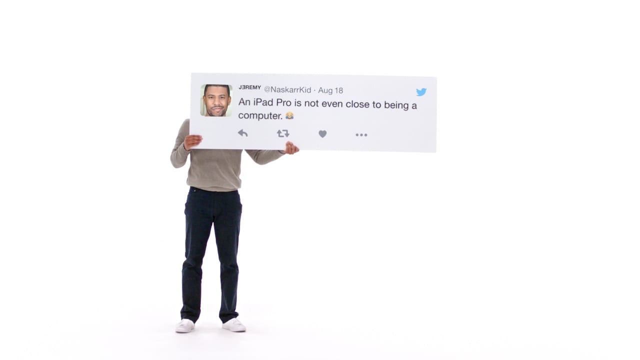 Apple использовал жалобы в твитах для новой рекламной кампании