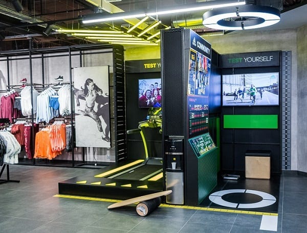 В магазине Adidas появилась первая в Украине зона Test Yourself