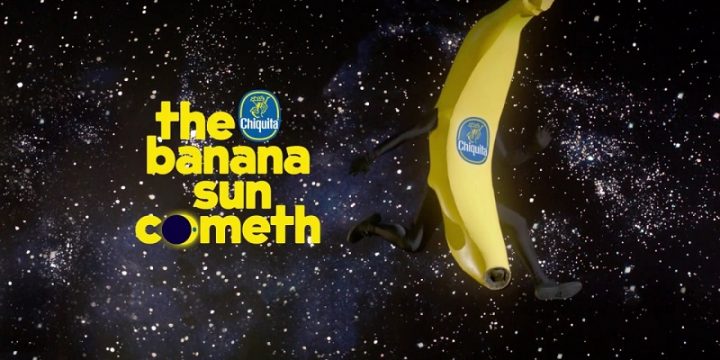 Лунное затмение в виде банана