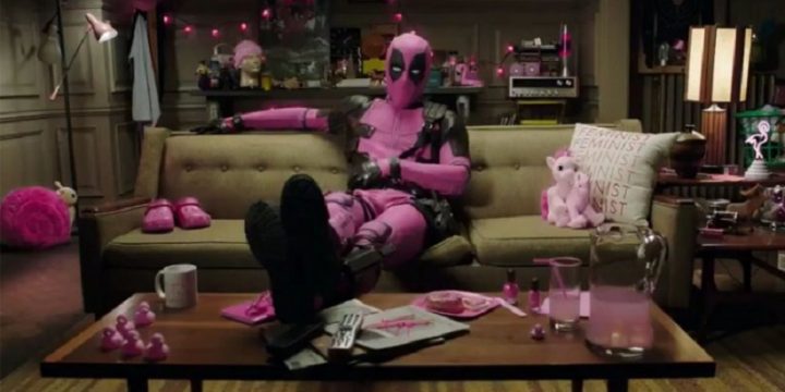 Deadpool оделся в розовое