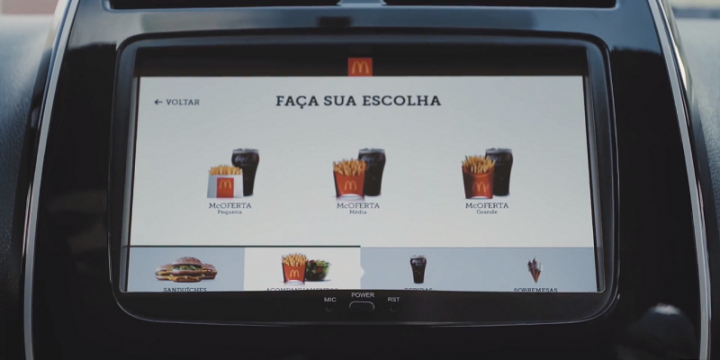 Renault и McDonald’s разработали технологию быстрого заказа еды