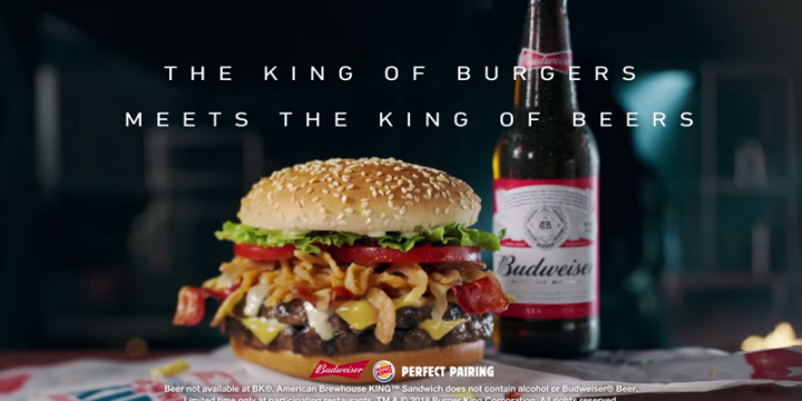 Burger King и Budweiser объединились