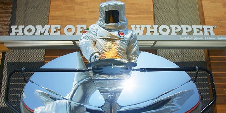 Burger King пожарил бургеры под палящим солнцем Кувейта
