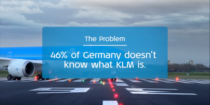 KLM превратилась в радиостанцию, банк и ресторан в эмпирической кампании