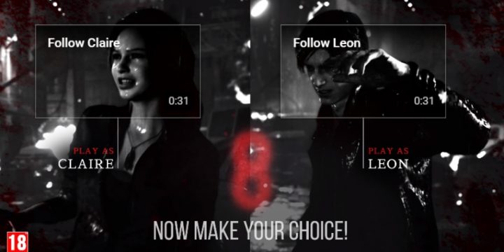Интерактивная реклама компьютерной игры Resident Evil 2 позволила определять действия персонажа