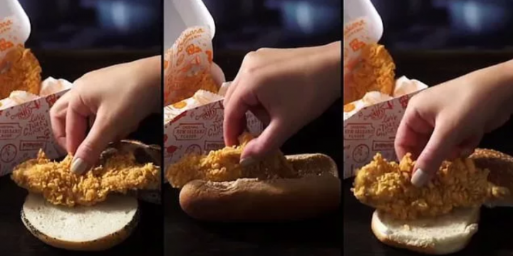 Акция «собери сам» от ресторанов Popeyes: в фастфуд со своей булочкой
