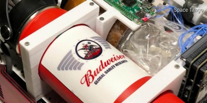 AB InBev проводит четвертый эксперимент по пивоварению в космосе