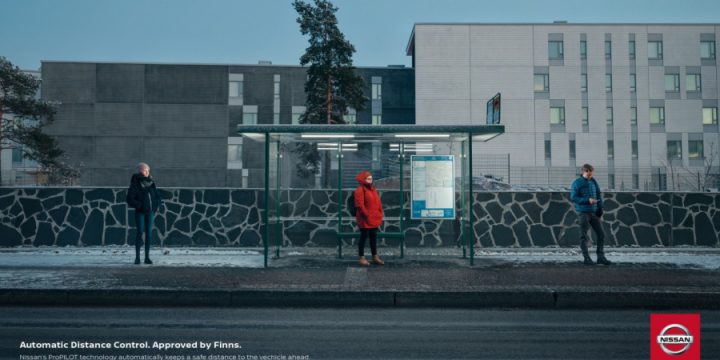 Nissan высмеял нелюдимость финнов в своей рекламе