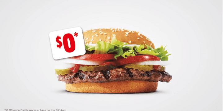 Burger King раздает вопперы в ответ на знания