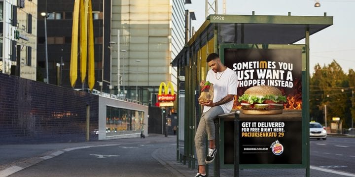 Burger King превратил рестораны McDonald’s в собственные места доставки