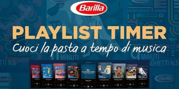 Barilla создала плейлисты для Spotify для идеального приготовления пасты