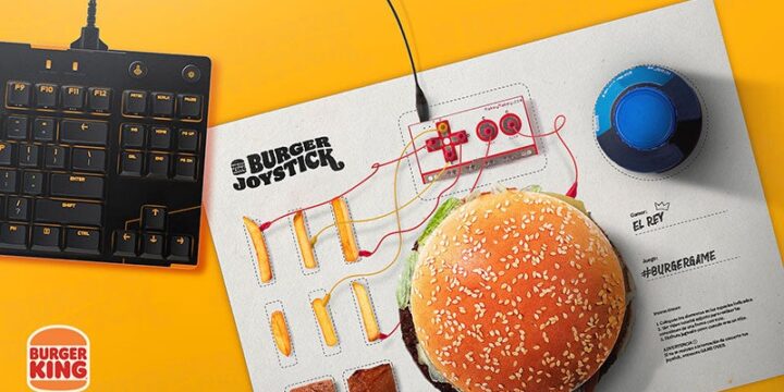 Burger King превратил гамбургер в игровой контроллер