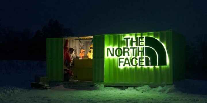 The North Face открыл «самый холодный pop-up магазин»